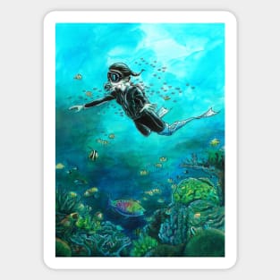 Underwater Adventure Sticker